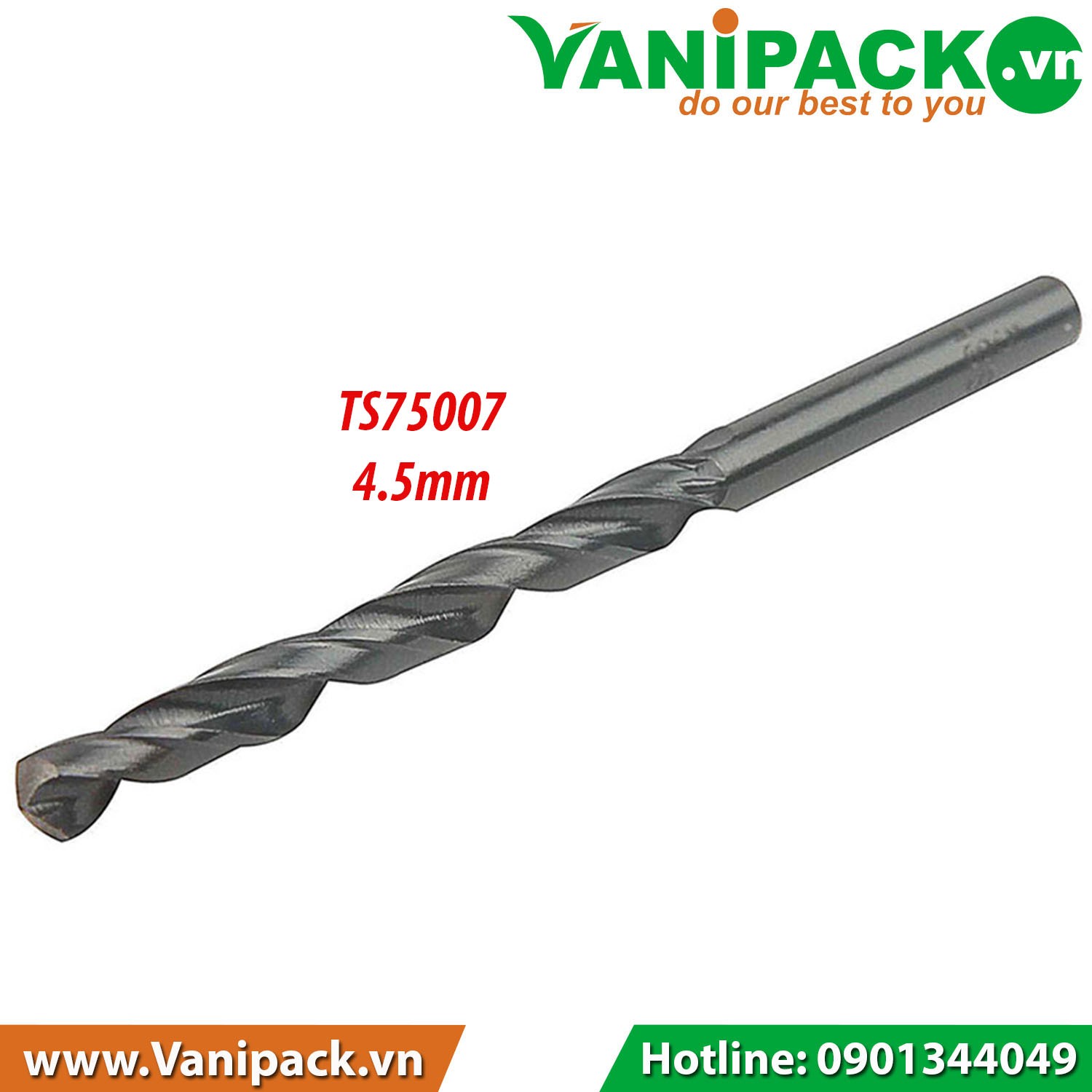 KHOAN SẮT HSS TOLSEN 75007