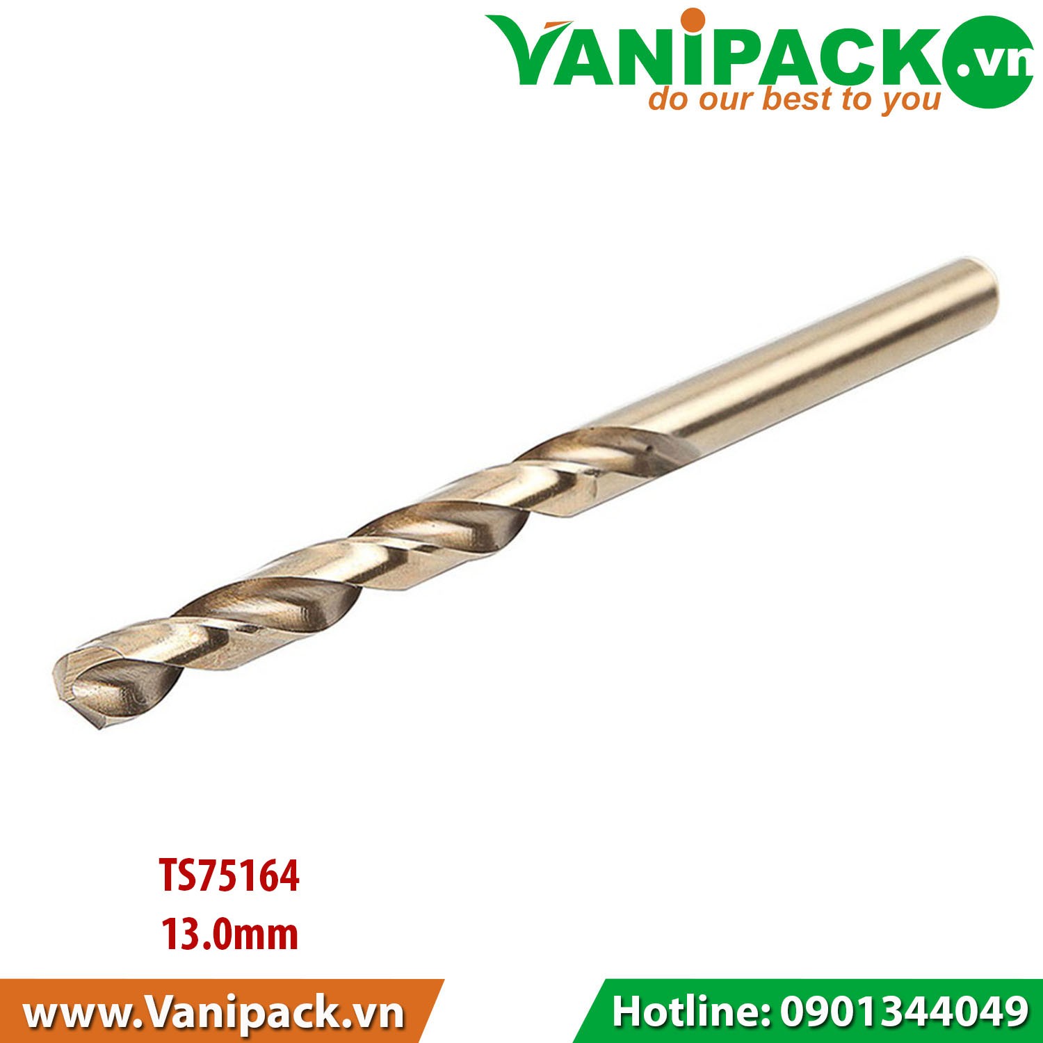 Mũi khoan sắt Tolsen 75164 13,0 x 151 mm