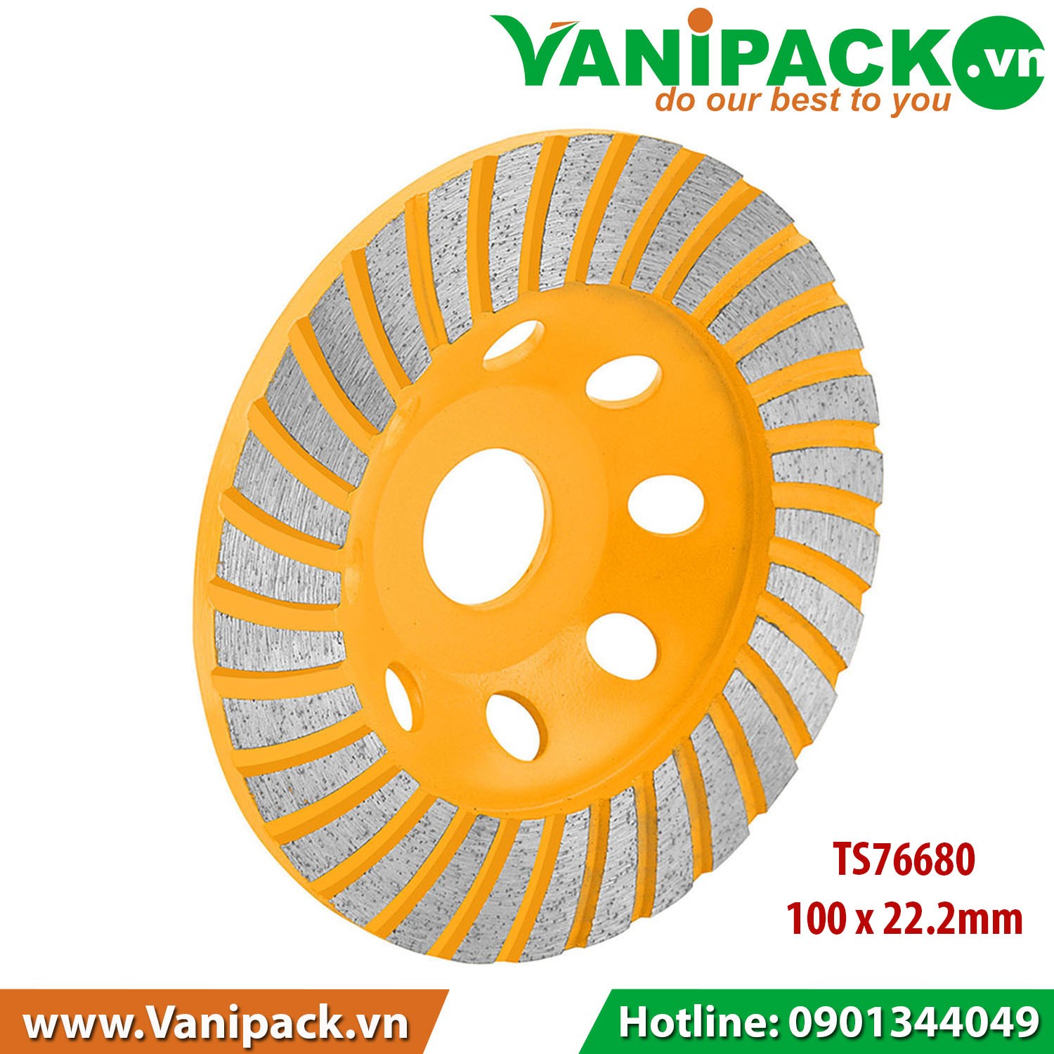 Đĩa Mài Gạch Tolsen 76680