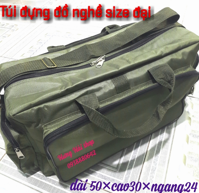 Túi đựng  đồ nghề hộp ngang size đại 50cm (Mã SP: NHĐ767)