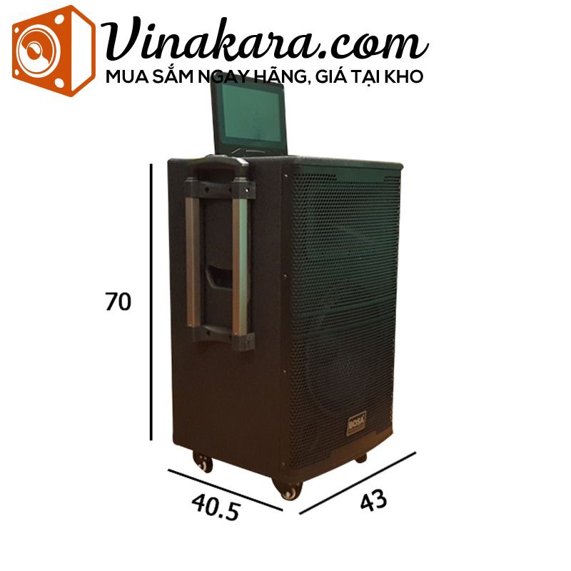 Loa kéo di động có màn hình Bosa KTV-718
