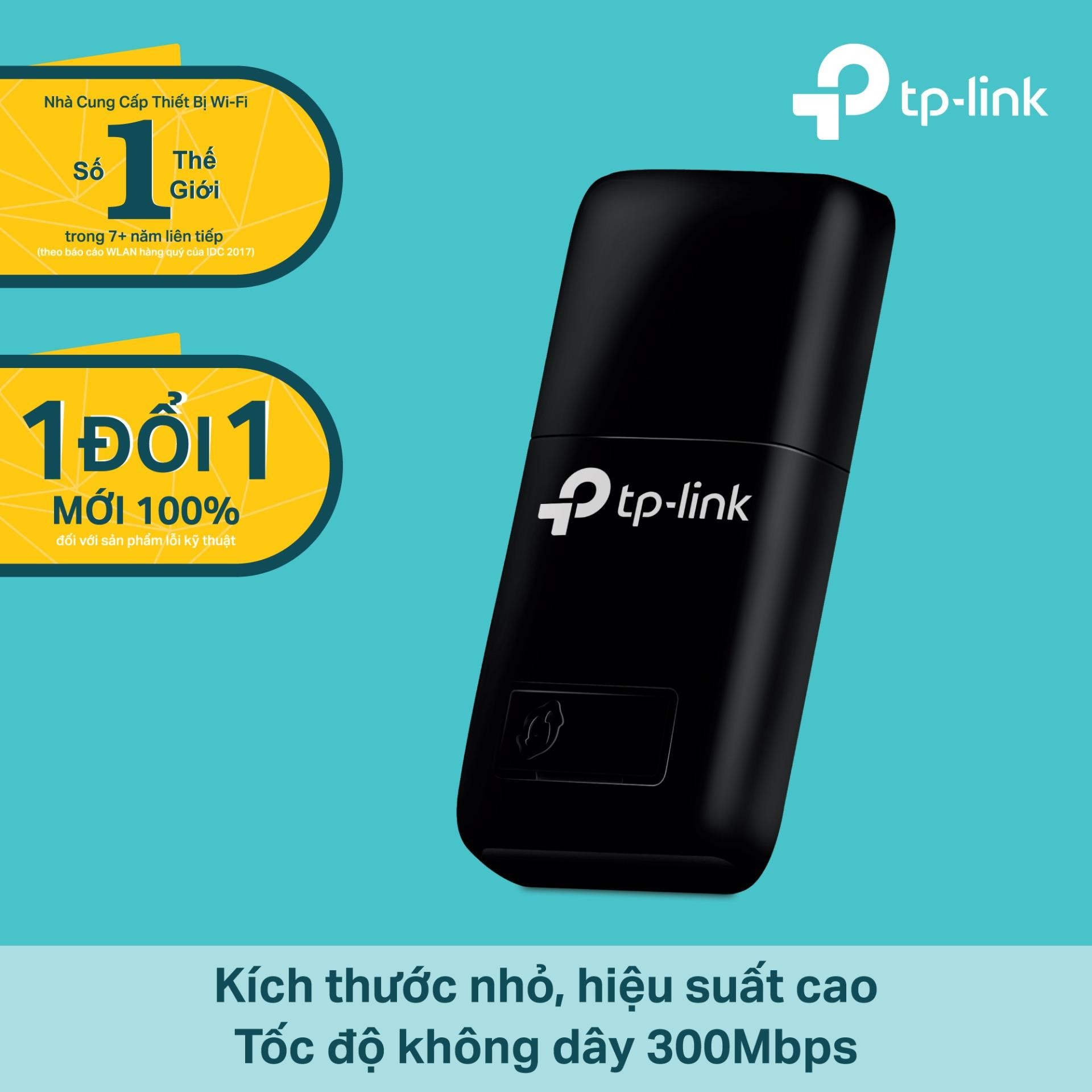Usb wifi tp-link tl-wn823n chuẩn n tốc độ 300mbps
