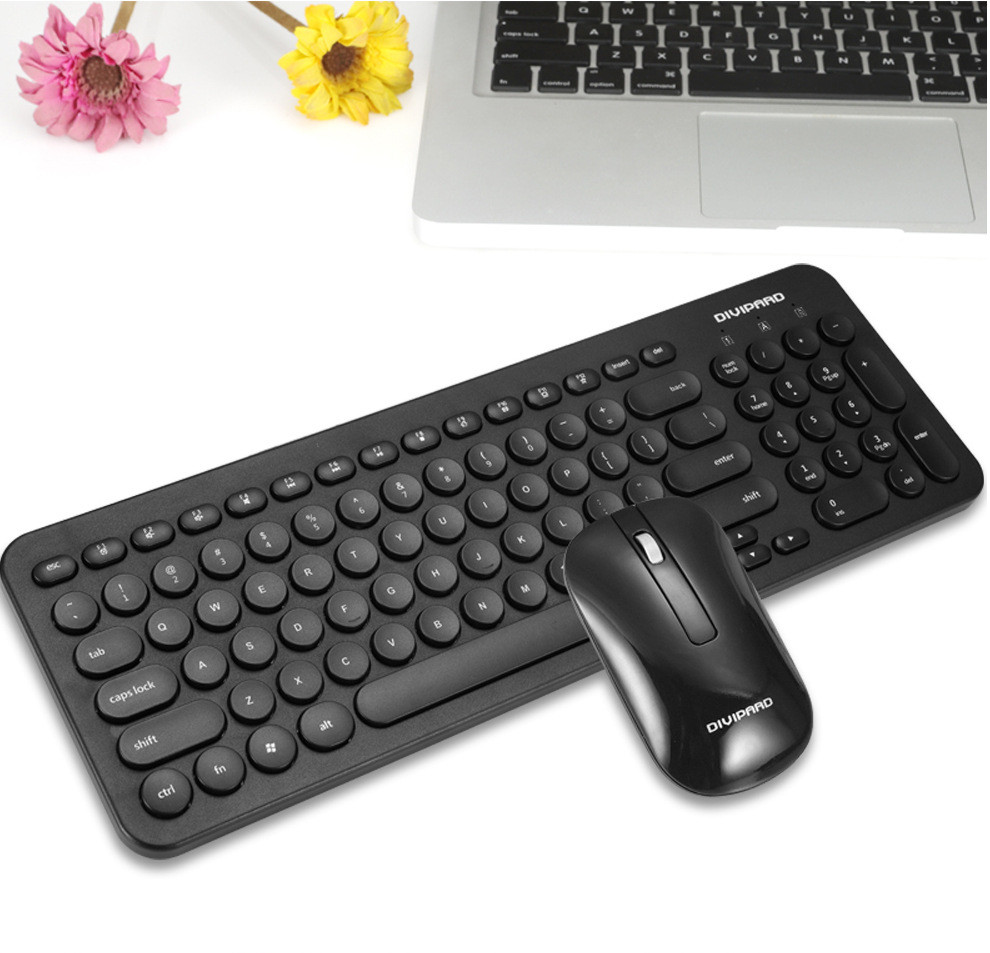 Bộ bàn phím và chuột không dây divipard