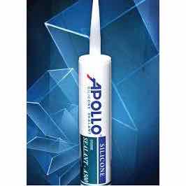 Keo silicon apollo a100 màu trắng đục