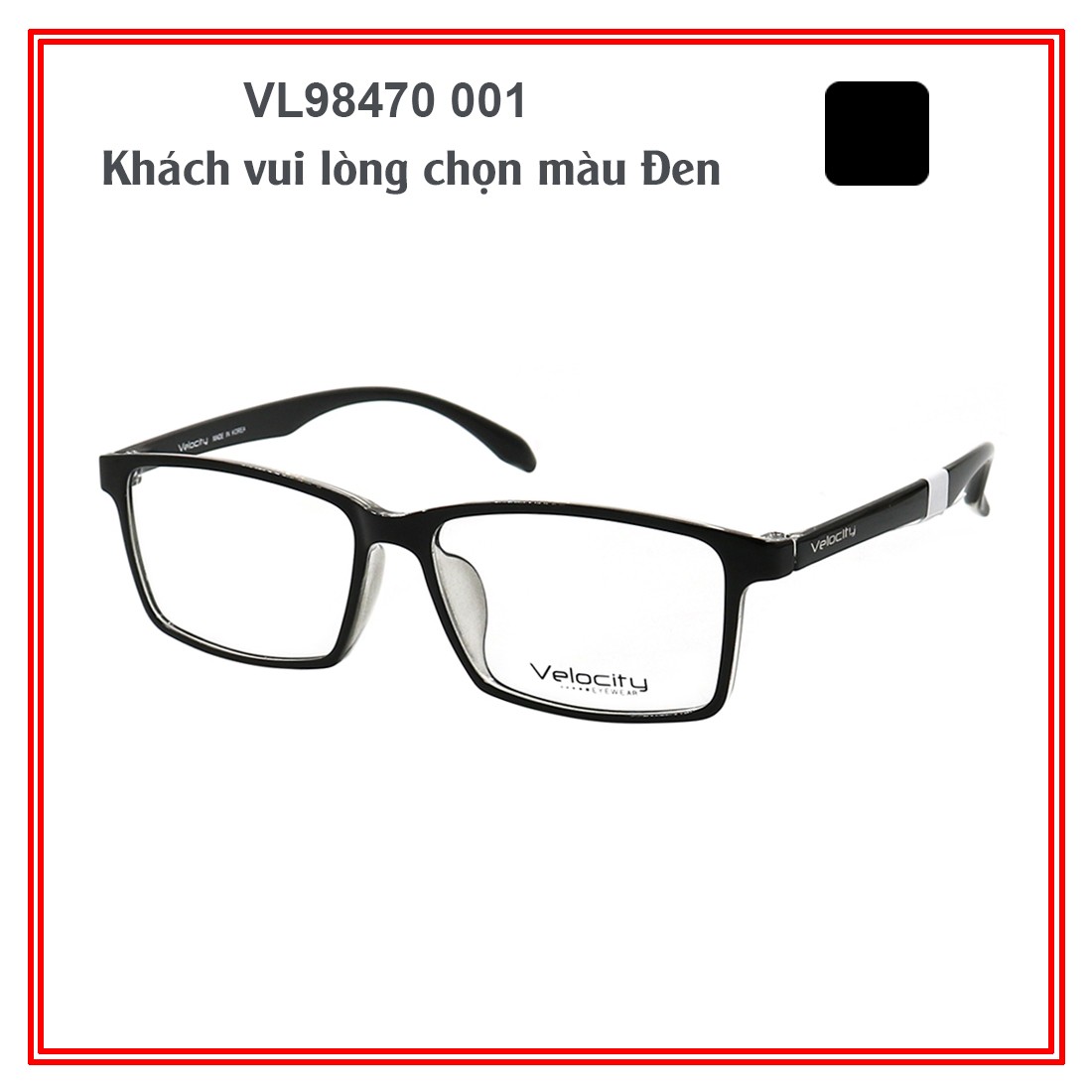 Gọng kính velocity vl98470