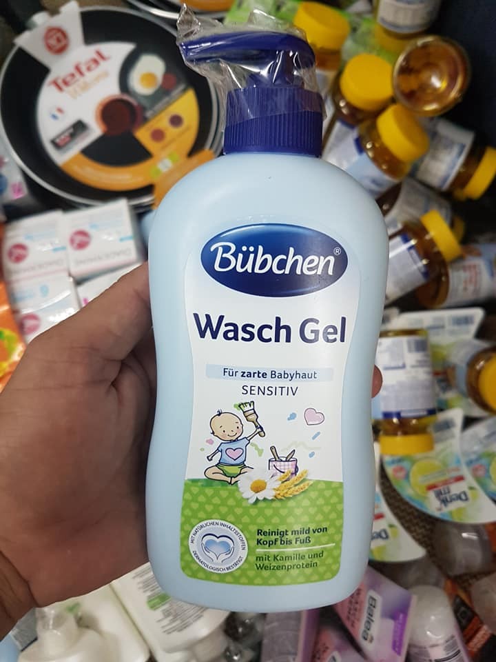 Sữa tắm gội bubchen cho bé sơ sinh 400ml