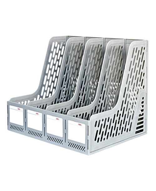 Khay để tài liệu 4 ngăn deli 9846