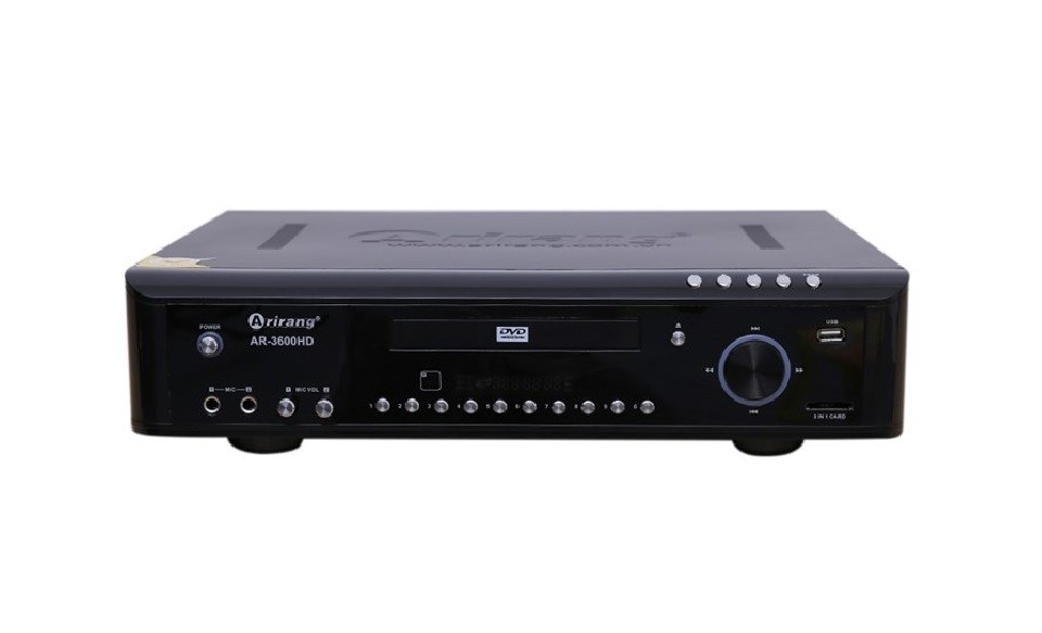 Đầu Karaoke Arirang AR-3600HD - Đen (Mã SP: AR-3600HD, Đen)