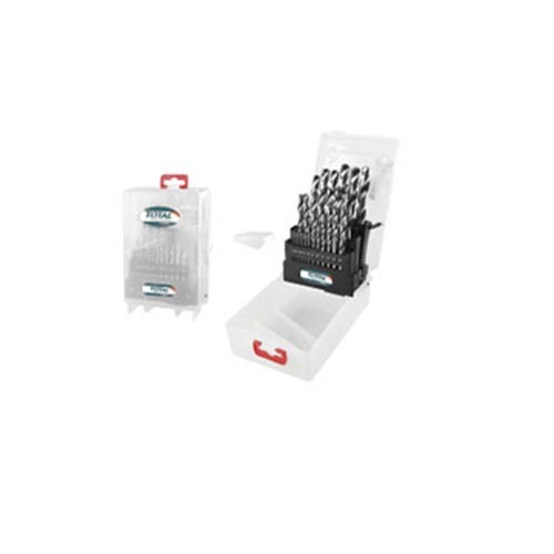 Bộ mũi khoan kim loại hss 25 chi tiết total tacsd0251
