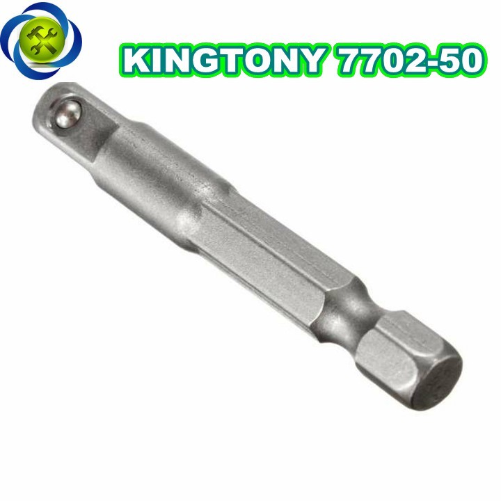 Đầu chuyển kingtony 7702-50 lục giác sang 1 phần 4 kingtony