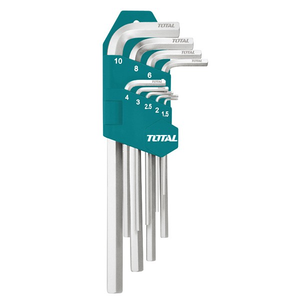 1.5-10mm bộ lục giác đầu bi dài 9 chi tiết total tht106292