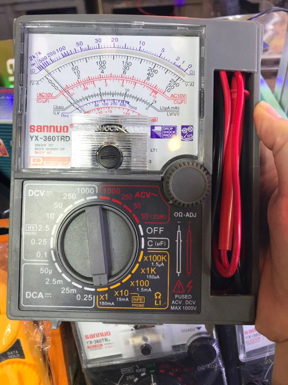 Đồng hồ đo vạn năng sannuo yx 360trd giá rẻ