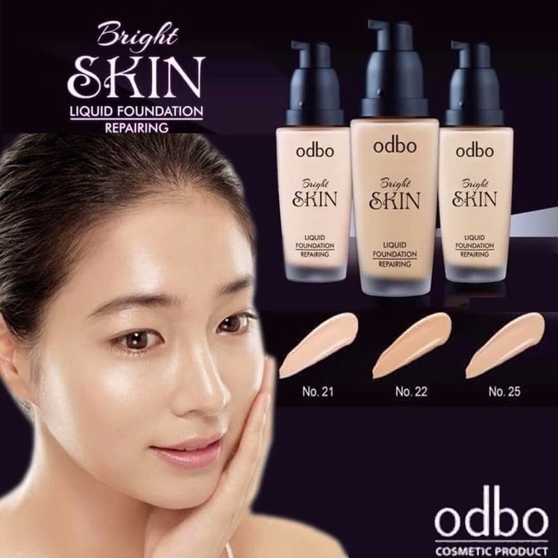 Kem Nền ODBO Bright Skin Liquid Foundation (Mã SP: MP01155)