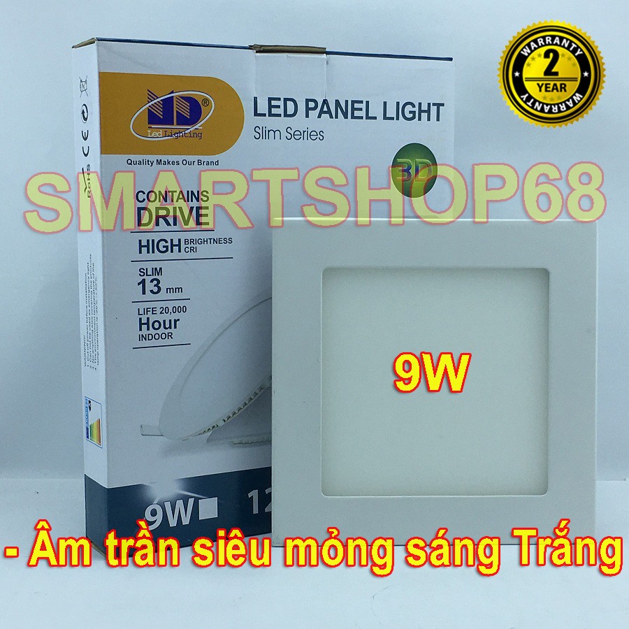 Đèn LED âm trần 9W (Mã SP: Đèn LED âm trần 9W ST02)
