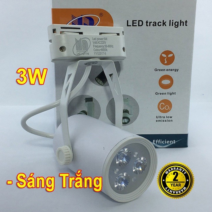 Đèn rọi ray 3W (Mã SP: Đèn rọi ray 3W TT MD61)