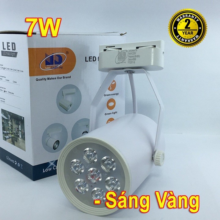Đèn rọi ray 7W (Mã SP: Đèn rọi ray 7W TV MD61)