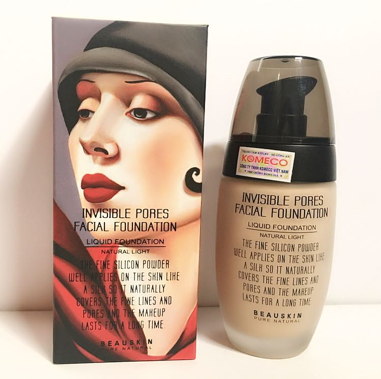 Kem nền beauskin invisible pores facial foundation