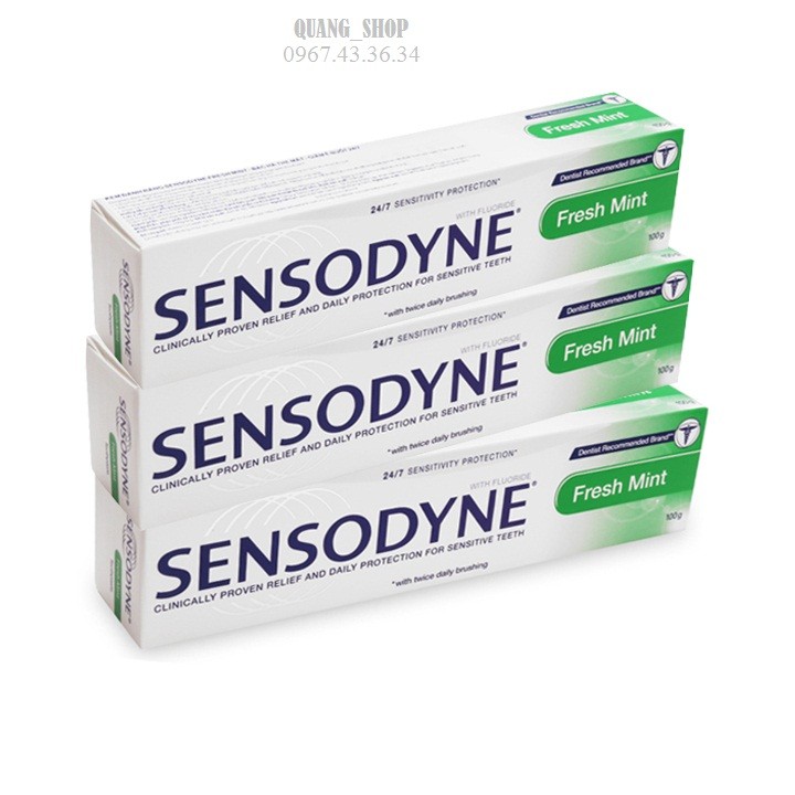 Combo 3 Kem đánh răng Chuyên trị ê buốt 100g/tuýp