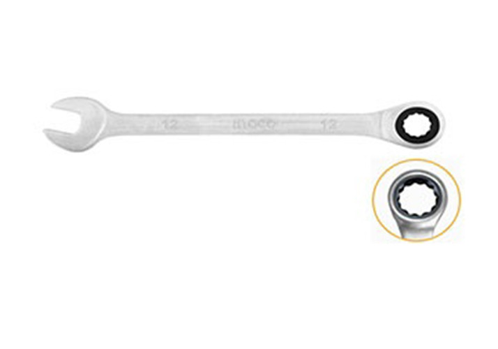 17mm cờ lê vòng miệng tự động hai chiều total tcspar171