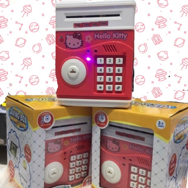 Free ship Két Nhựa Mini Thông Minh Món Quà Cho Bé có chìa khóa (Mã SP: SC100099)