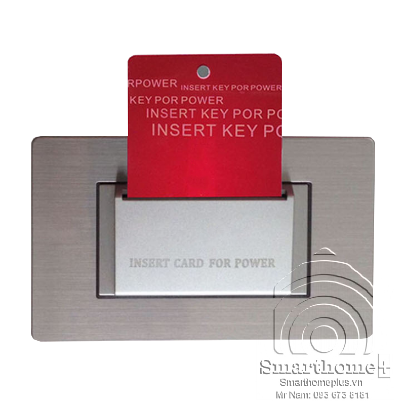 Công tắc thẻ từ khách sạn chữ nhật 30A SHP-KS3