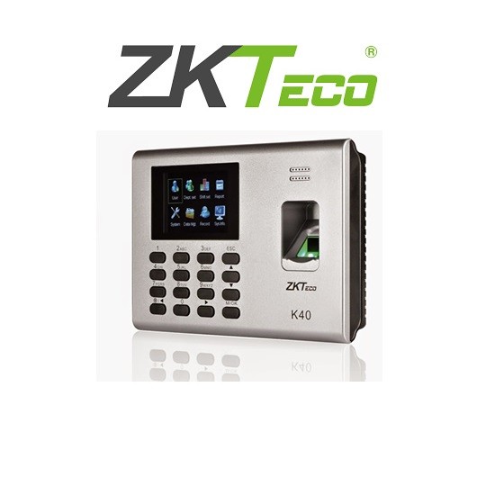 Máy chấm công vân tay ZKTeco K40