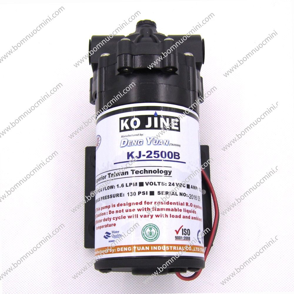 Bơm DENG YUAN KJ-2500B 24V (1,6L/P)