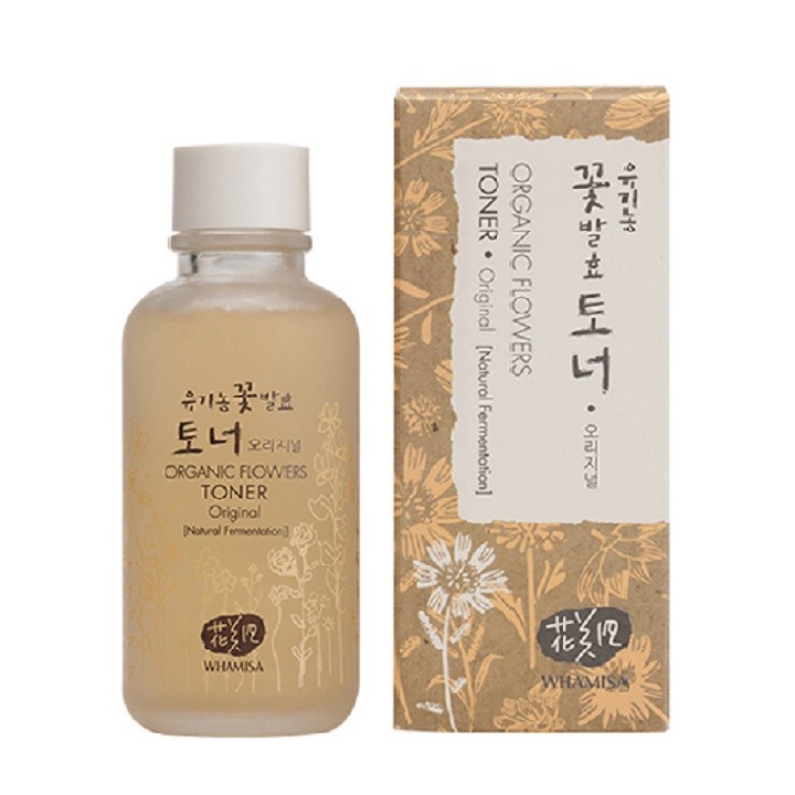 Nước cân bằng Whamisa Organic Flowers Toner (Original)