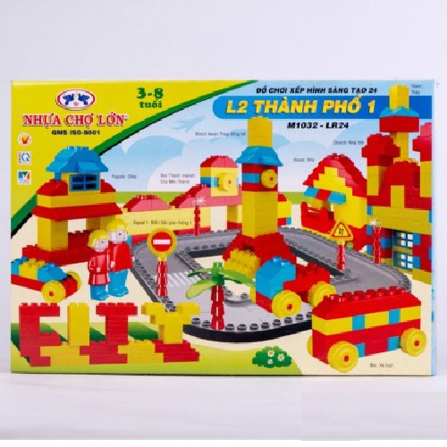 Bộ xếp hình sáng tạo 24