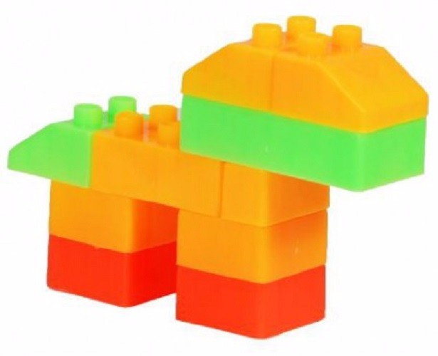 Bộ xếp hình vườn thú Nhựa Chợ Lớn 107 khối M1022-LR15