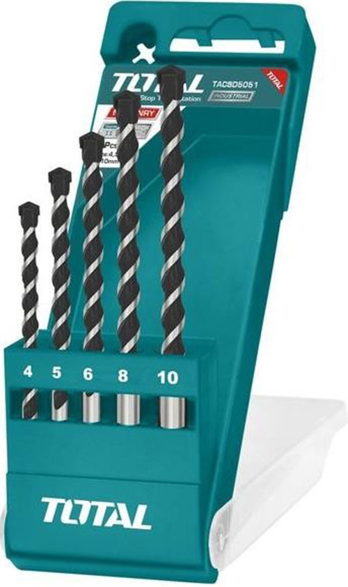 Bộ mũi khoan bê tông 5 chi tiếttotal tacsd5051