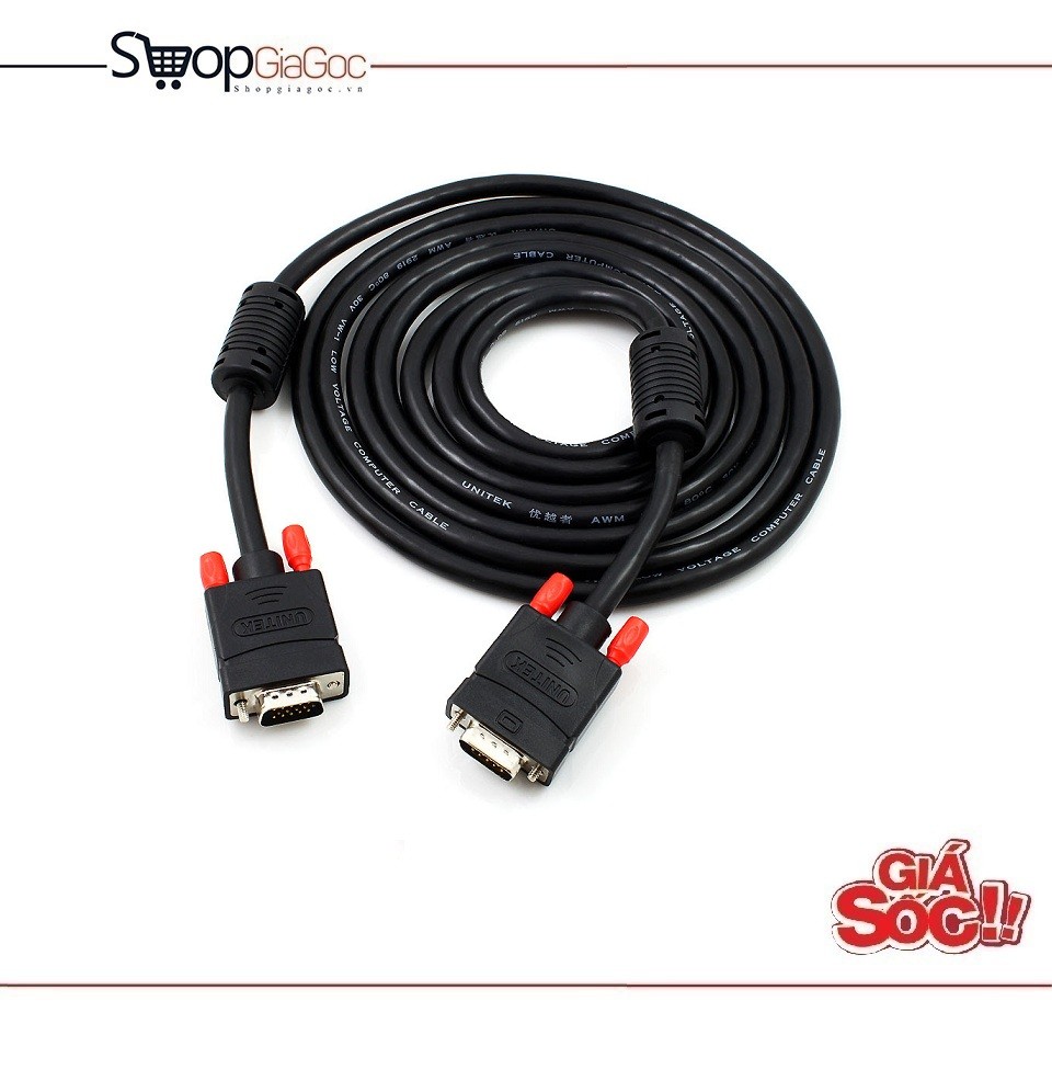 Cáp vga 1.5m unitek y-c503a