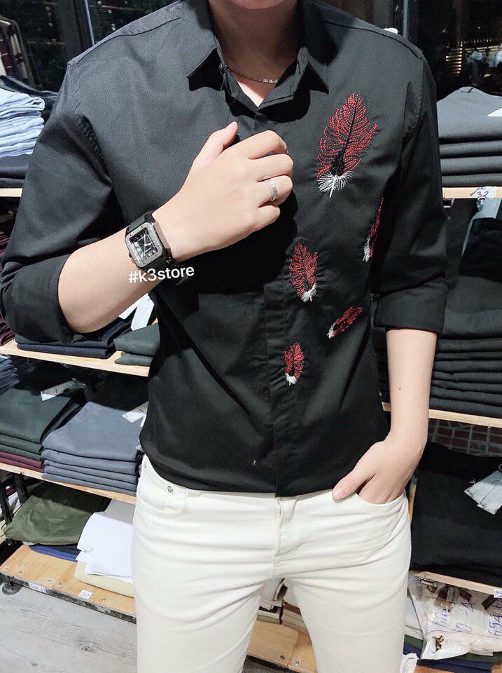 Áo sơ mi nam Titishop SM504