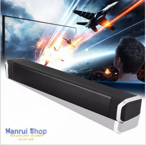 Loa bluetooth soundbar âm thanh 4 loa nổi 3d 1800mah rms10w