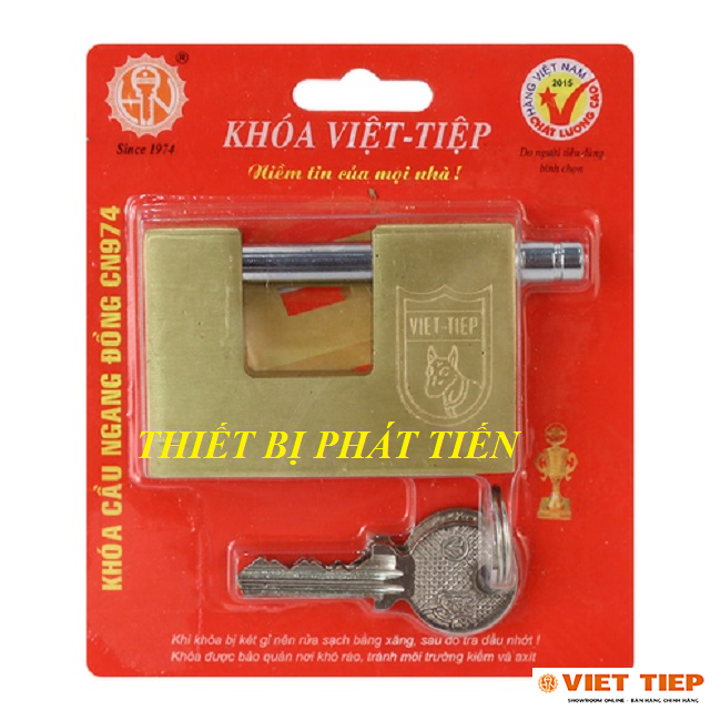 Ổ khóa việt tiệp cầu ngang 971 đồng chính hãng