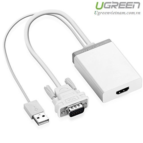 Cáp chuyển đổi VGA to HDMI Ugreen 40235
