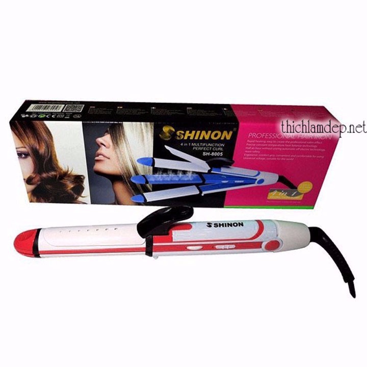 máy KẸP duỗi tóc shinon  4in1 (Mã SP: máy KẸP duỗi tóc shinon  4in1)