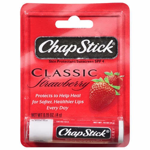 Son dưỡng môi chapstick classic strawberry mỹ chính hãng