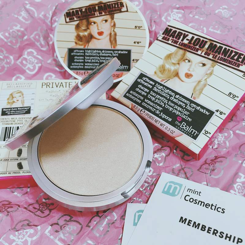 Phấn tạo khối highlight mary-lou manizer the balm cosmetics