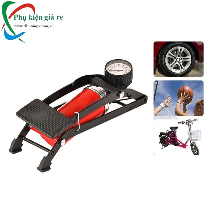 Bơm bánh xe 1 ống sy-920 màu đỏ