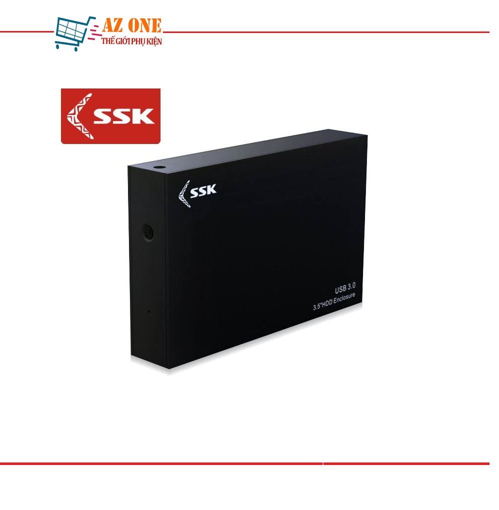 Hdd box 3.0 sata 3.5 ssk he-g3000 hộp đựng ổ cứng