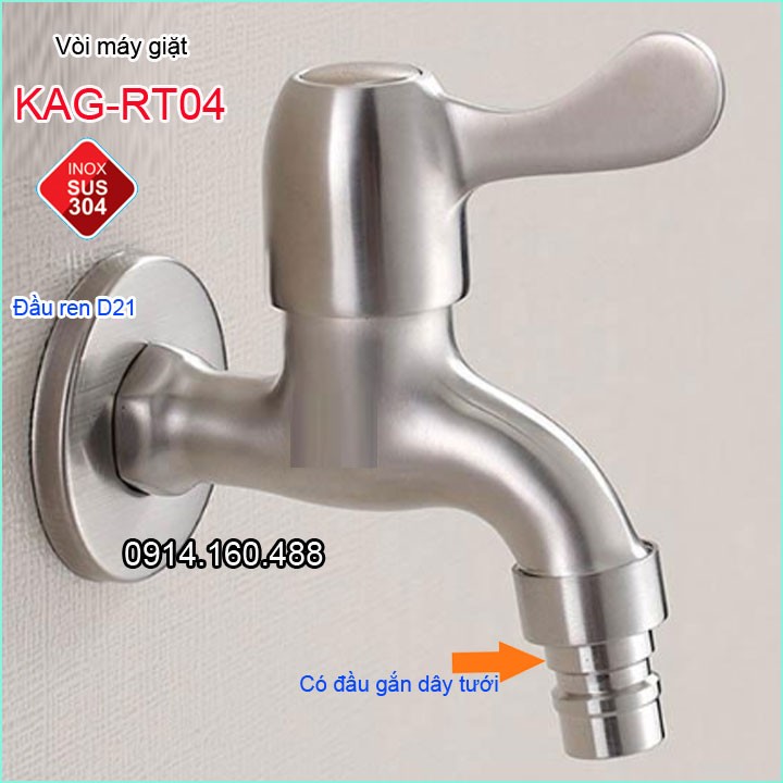 Vòi hồ có mỏ, vòi romine, vòi rửa gắn tường kag-rt04
