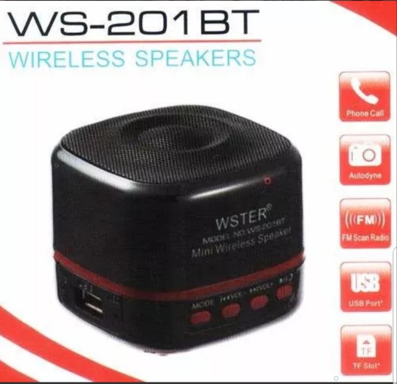 Loa bluetooth đa năng Wster WS-201BT