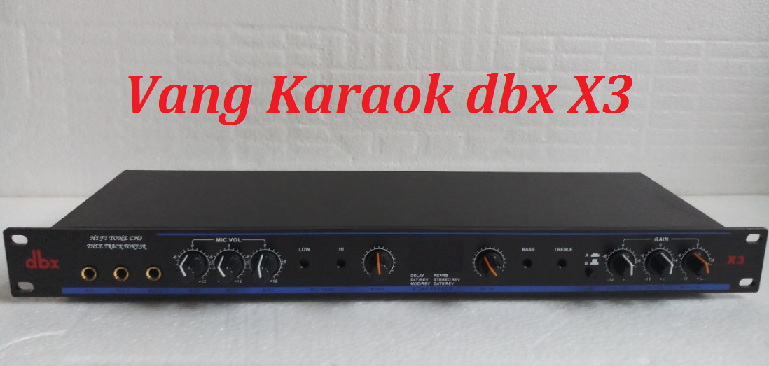 Vang karaoke DBX X3