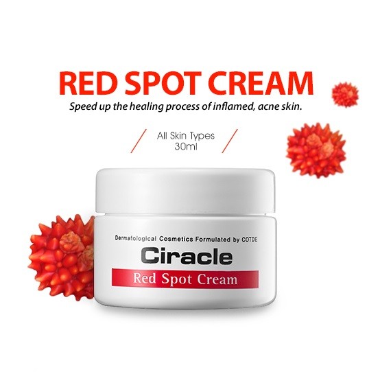 Kem Trị Mụn Ciracle Red Spot Cream 30g (Mã SP: 8809046298806)