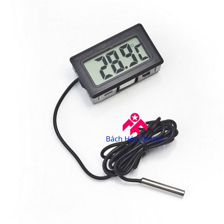 Đồng hồ đo nhiệt độ cảm biến chống nước mini (Mã SP: dhdmda)