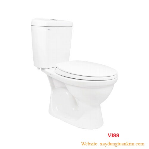 Bồn cầu Viglacera VI88 (VI-88) - 2 khối