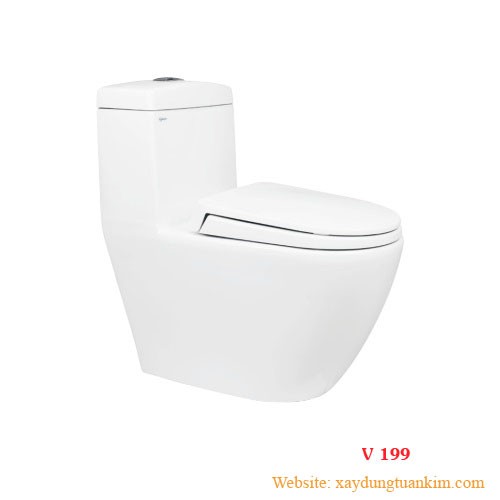 Bồn cầu 1 khối Viglacera V199