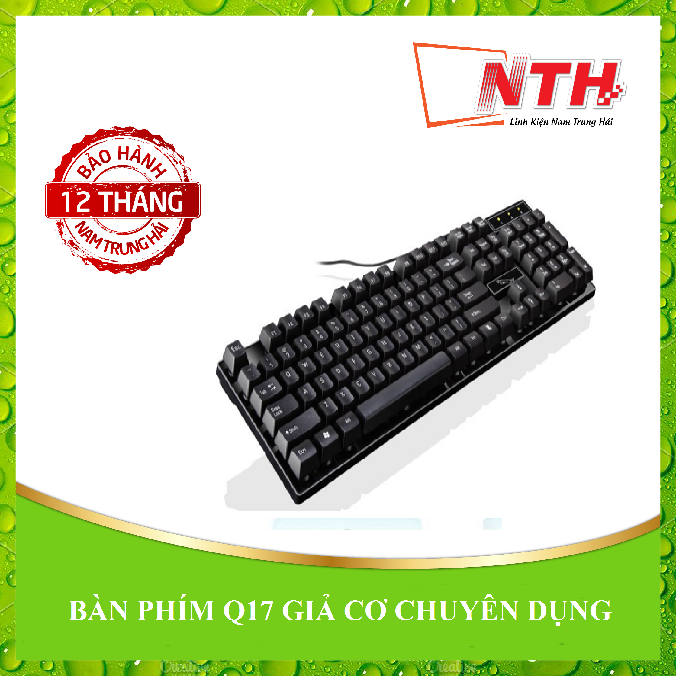 Bàn phím Q17 giả cơ game chuyên dụng