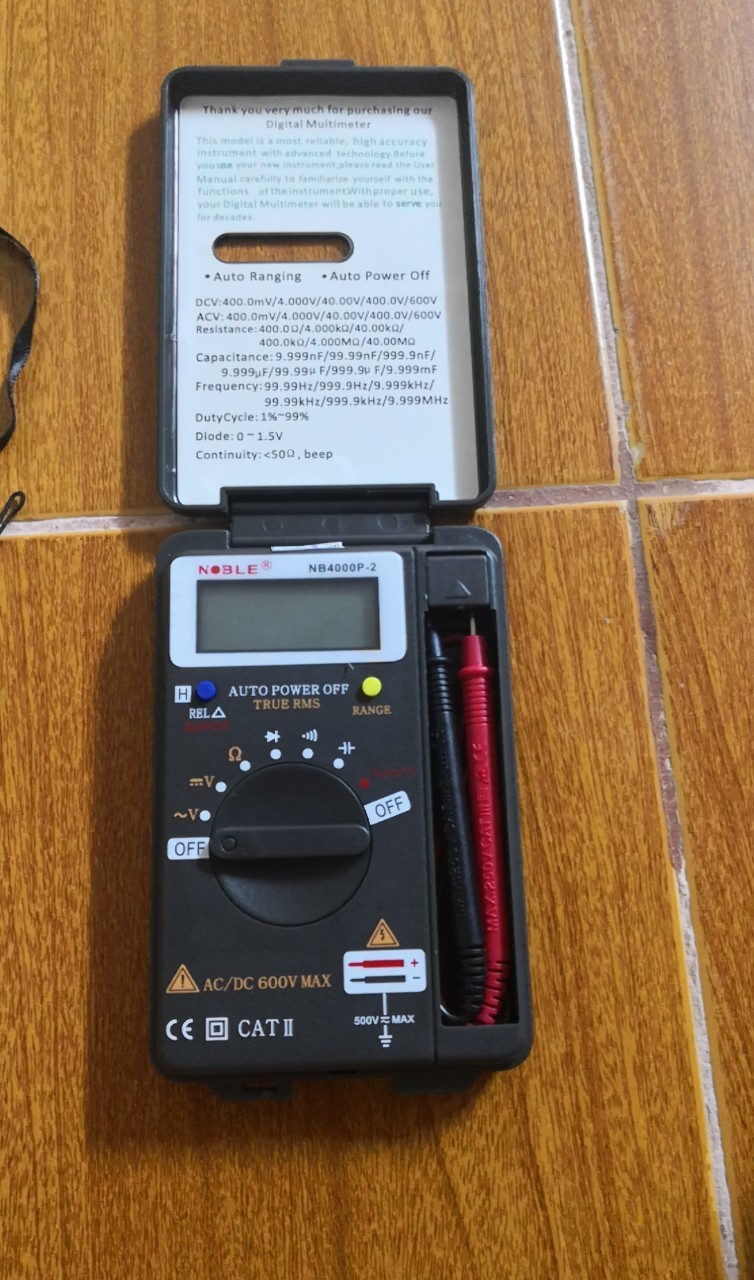 Đồng hồ vạn năng bỏ túi noble nb 4000p-2